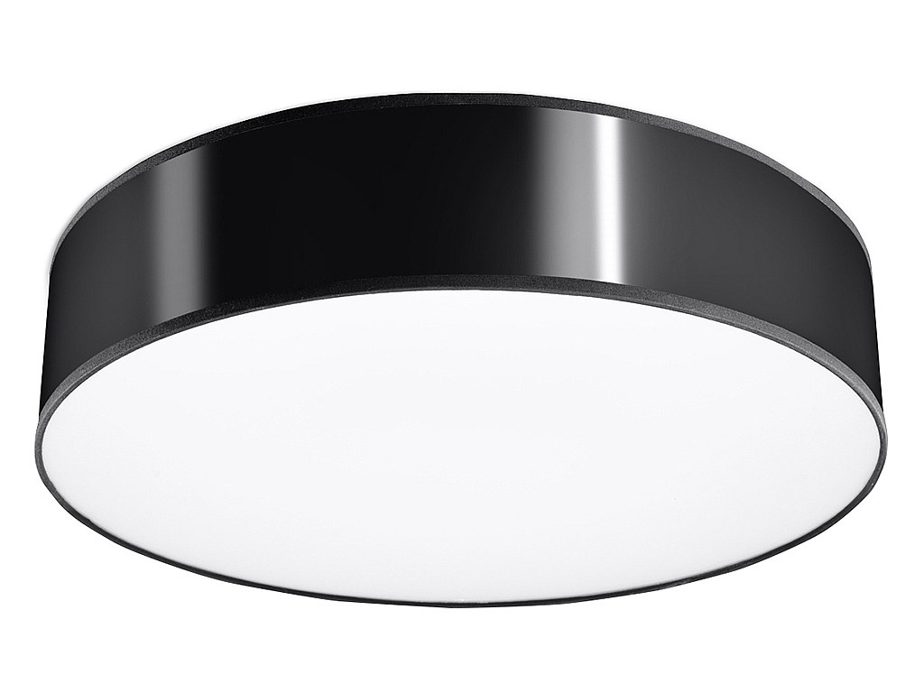 Deckenleuchte rund ARENA - D. 45 cm - Schwarz