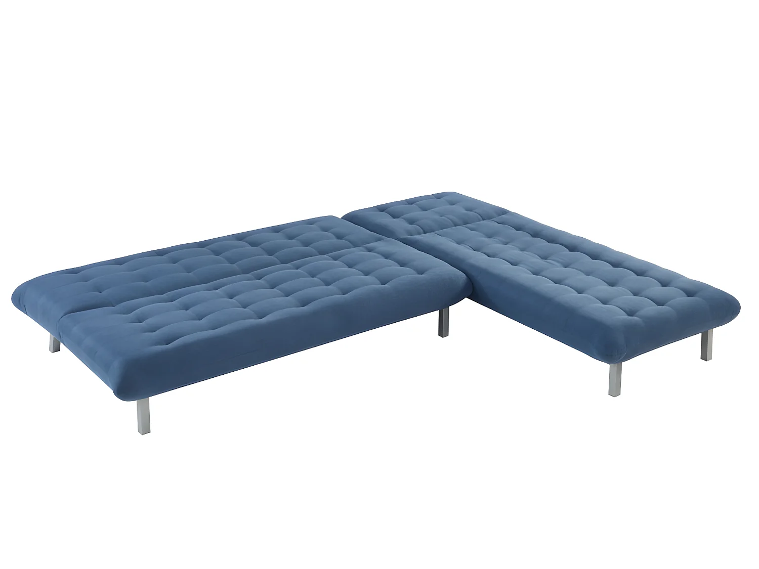 Canapé modulable convertible tissu HORNET - Bleu