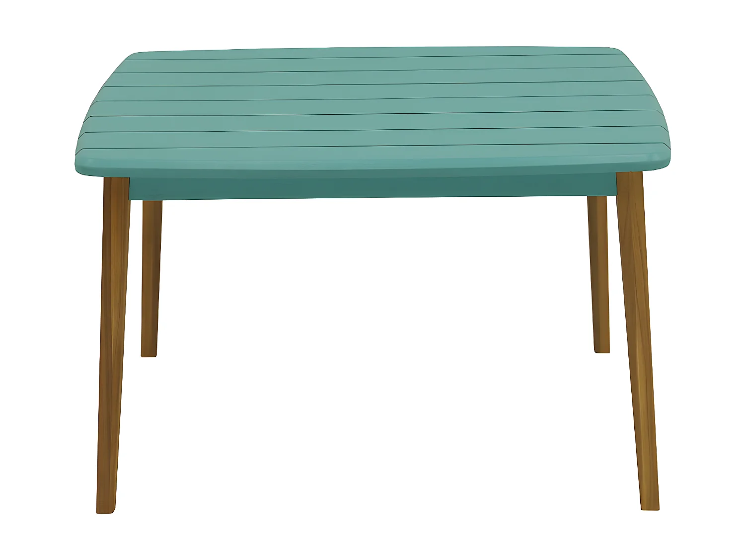 Gartentisch für Kinder - Akazie - Türkisblau - GOZO von MYLIA