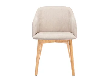 Scandinavische stoel van stof