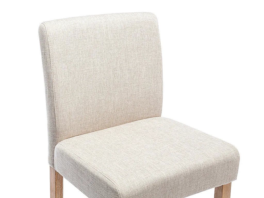 Set van 2 barkrukken - Stof - Beige - ROVIGO