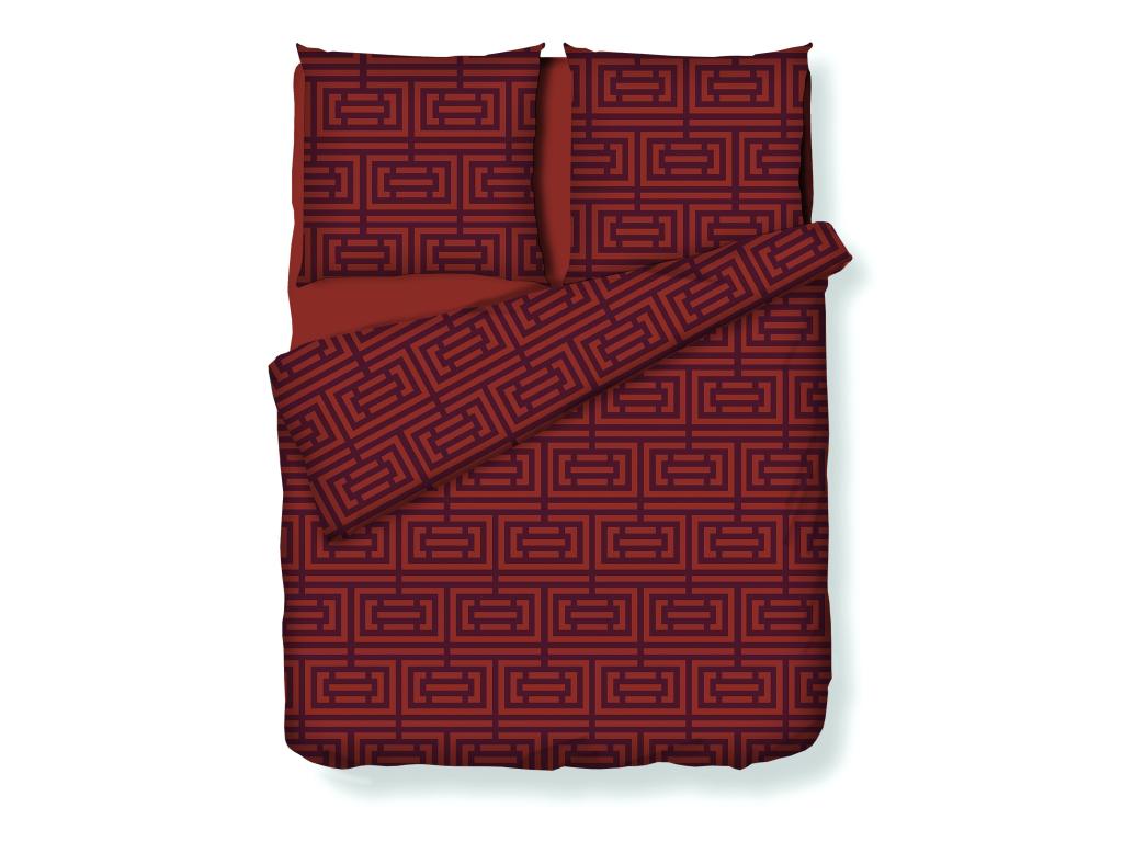 Satin-Bettwäsche mit 80 Fäden/cm² - Bettbezug 240 x 260 cm + 2 Kissenbezüge günstig online kaufen