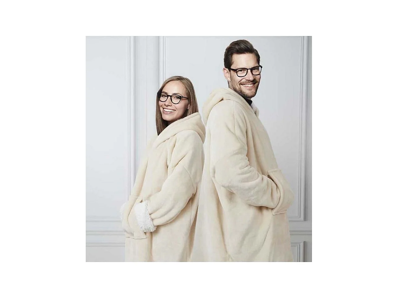 Sudadera con capucha y forro de sherpa