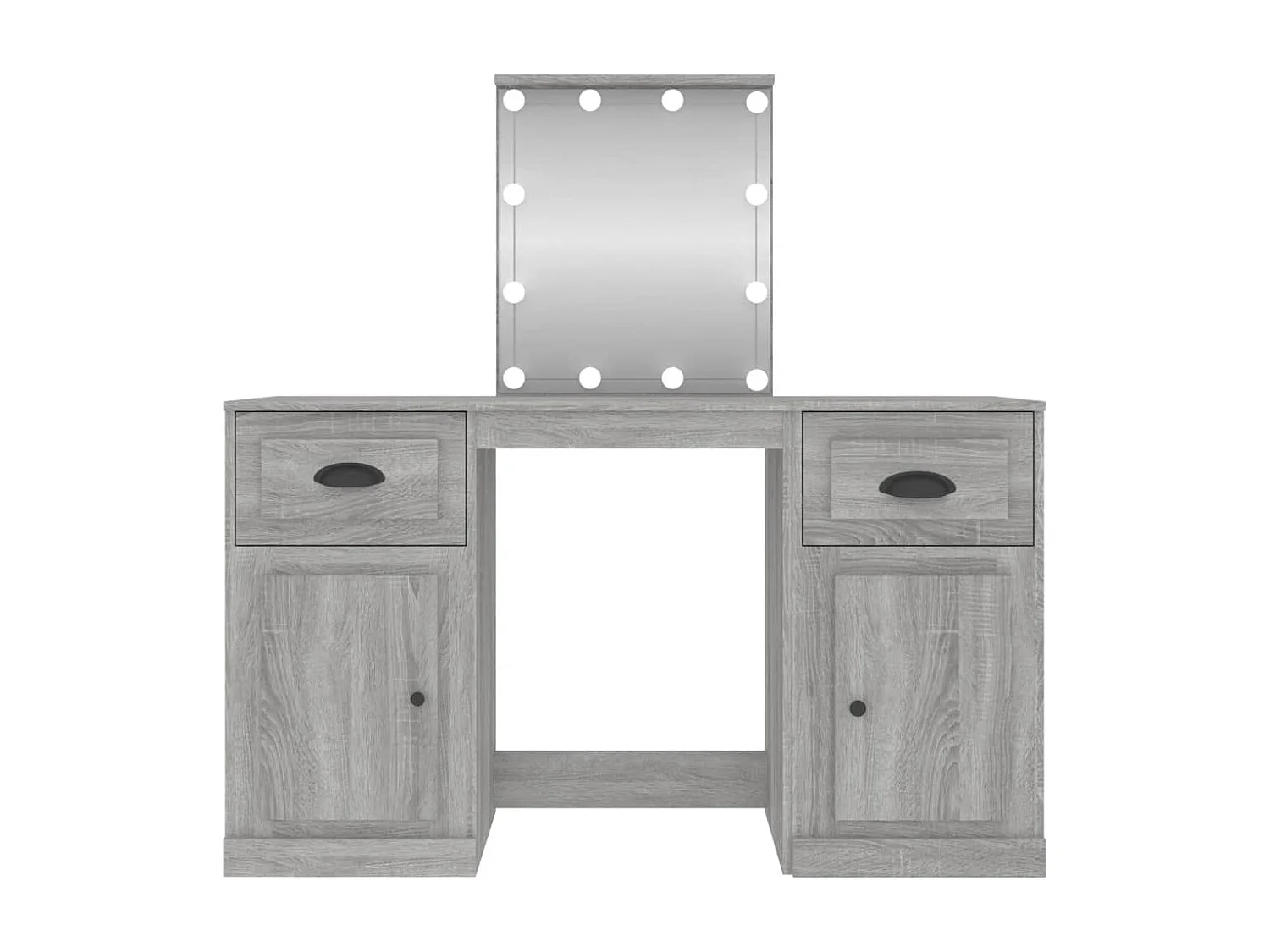 Toeletta con LED 130 x 50 x 132,5 cm sonoma grigio 02_0006415