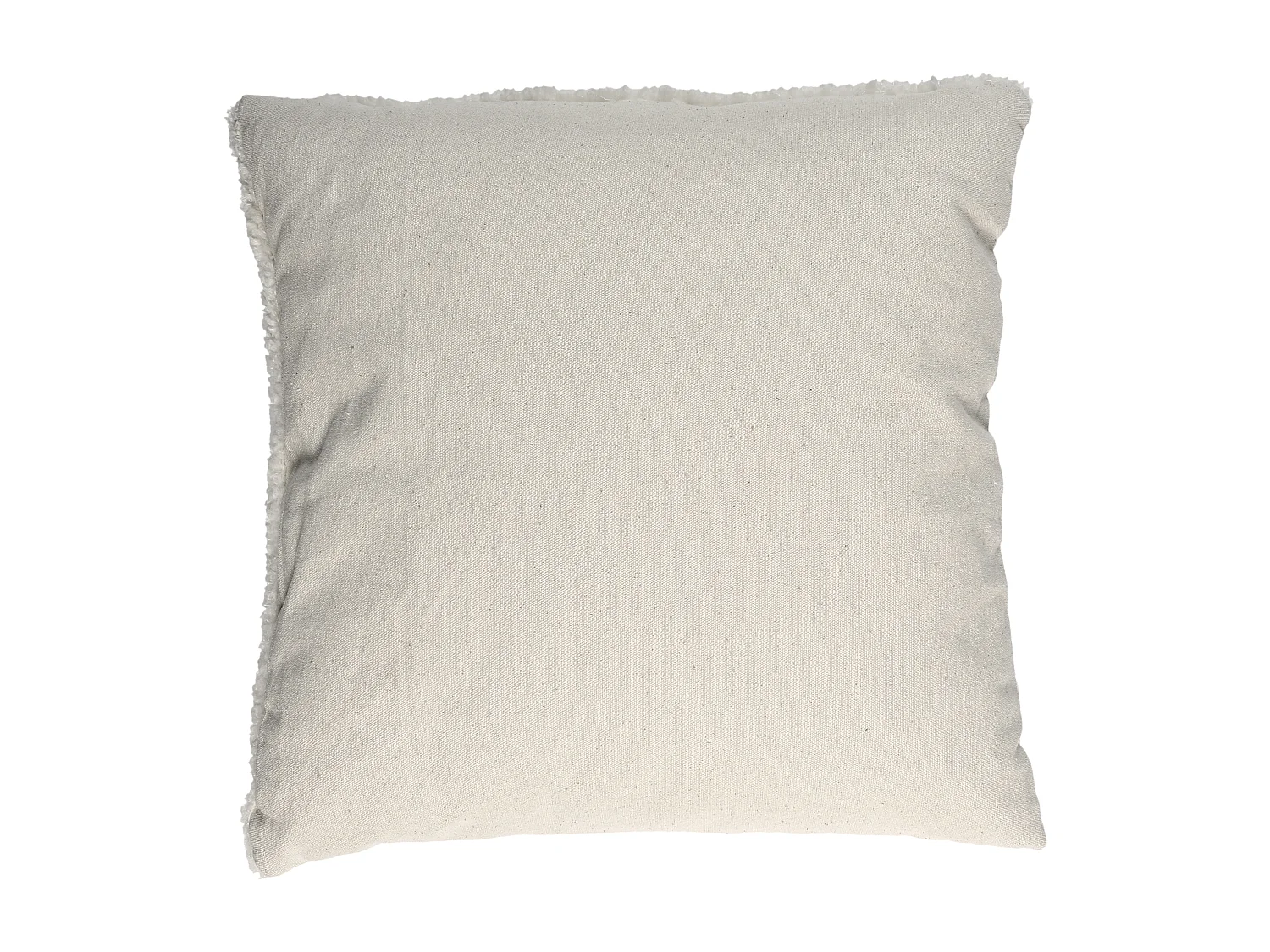 Coussin Beige Tufte 40x40cm Beige