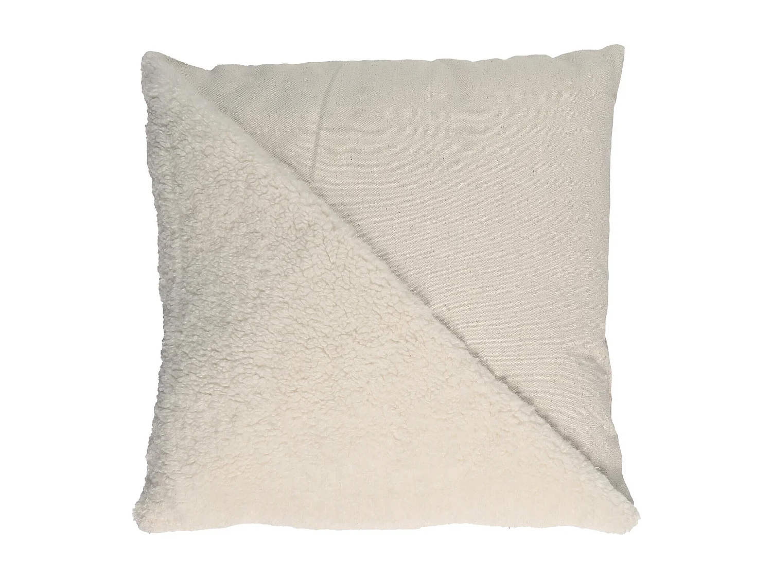 Coussin Beige Tufte 40x40cm Beige