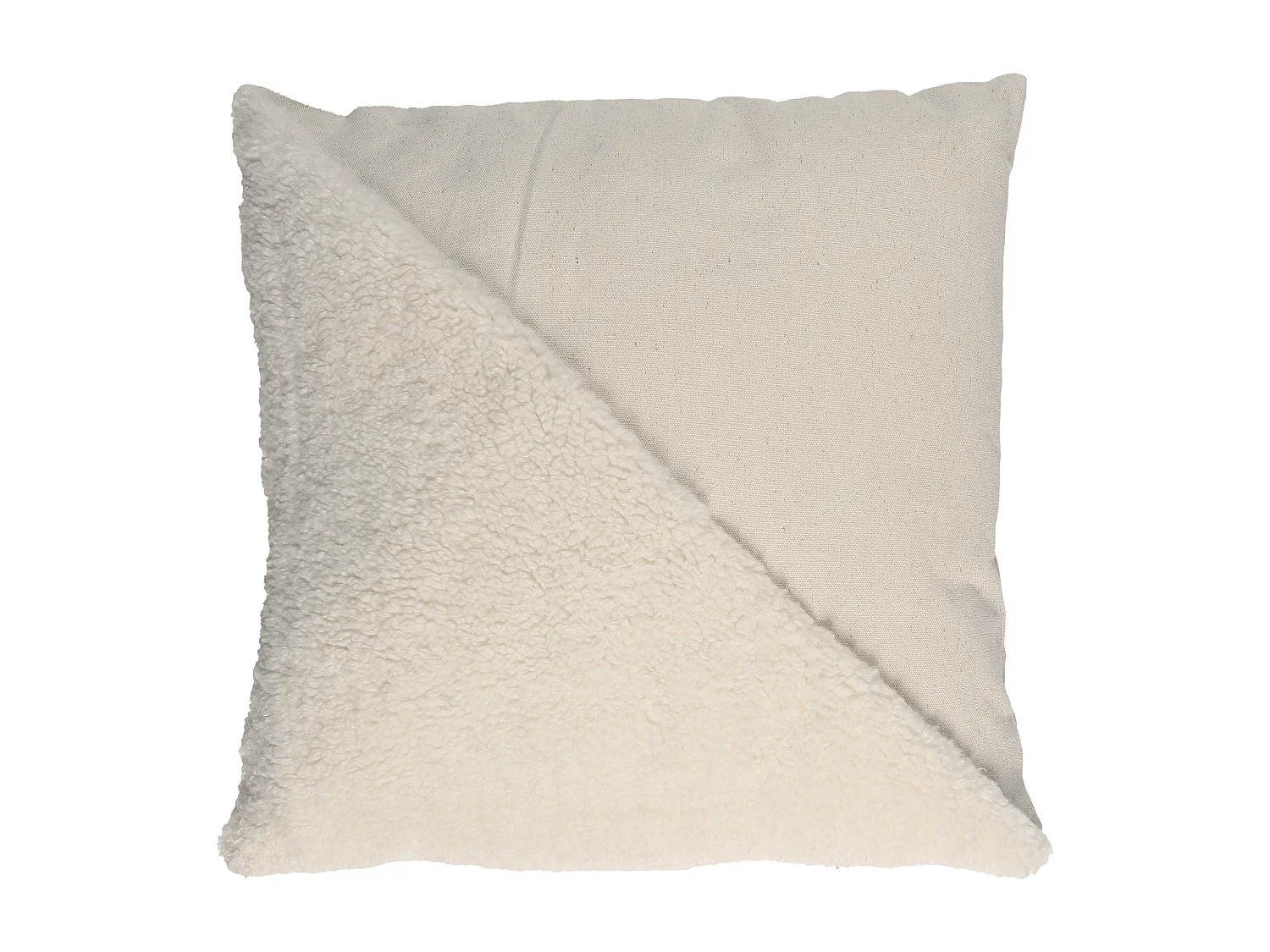 Coussin Beige Tufte 40x40cm Beige