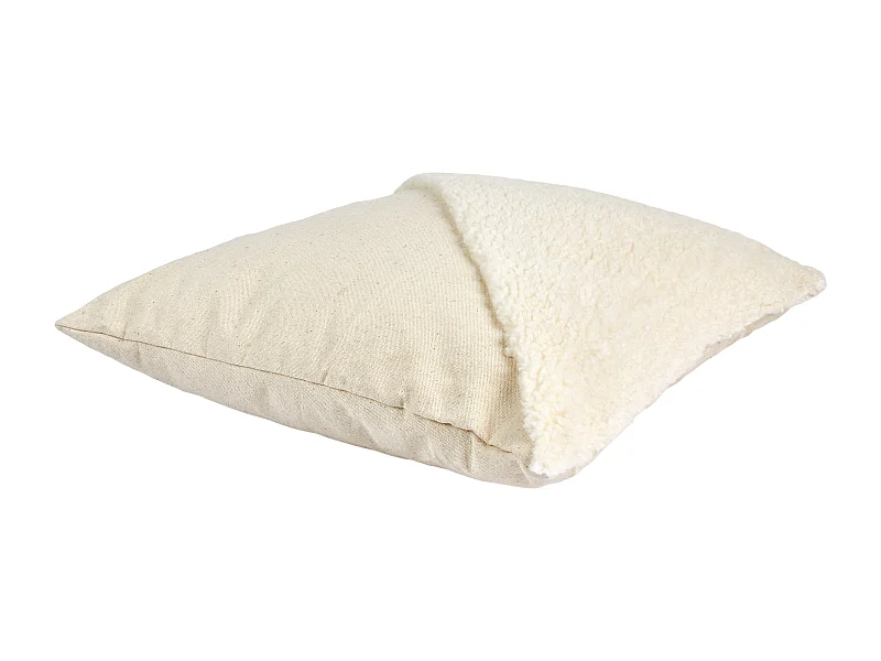 Coussin Beige Tufte 40x40cm Beige