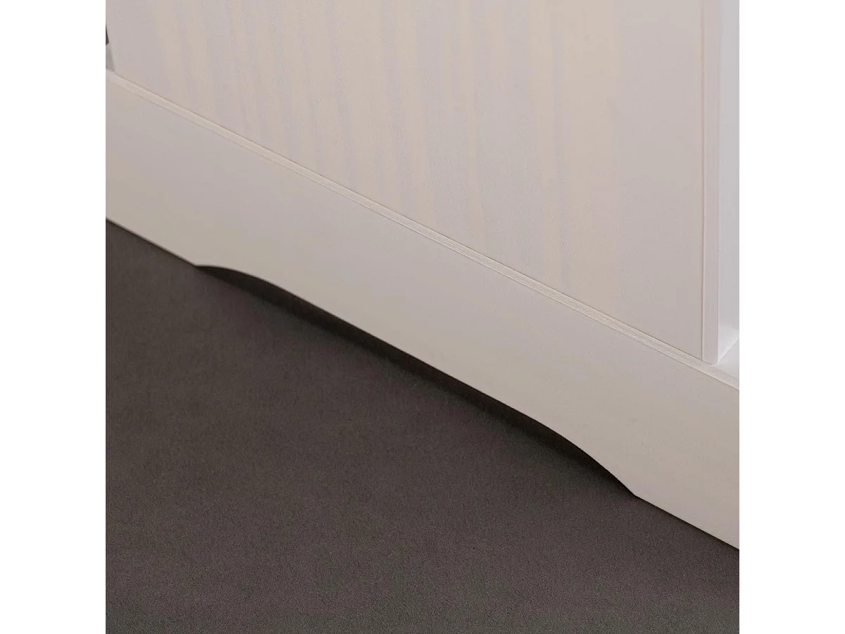 Banc Design en Bois "Terland" 110cm Blanc