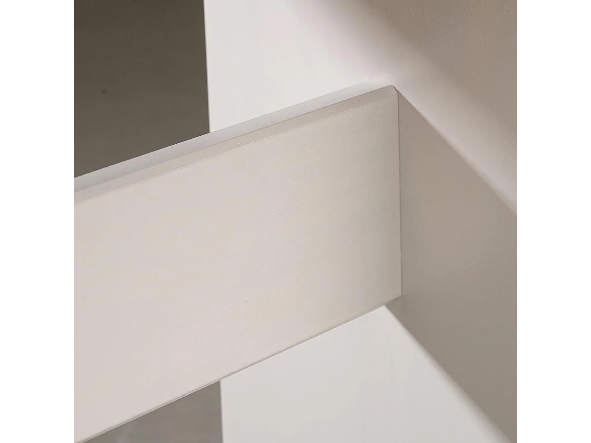 Banc Design en Bois "Terland" 110cm Blanc