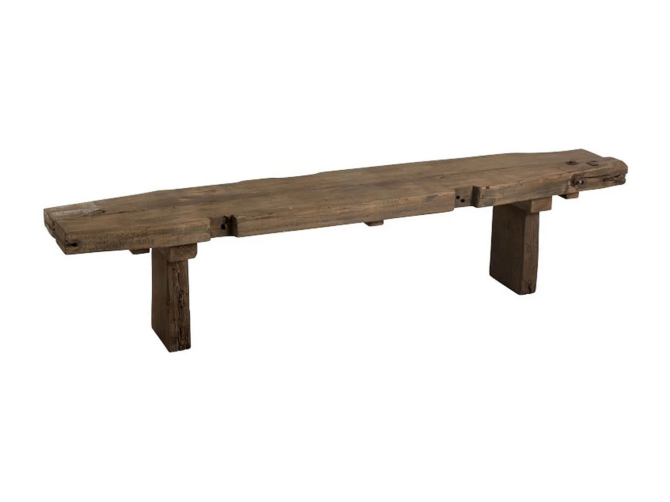 Banc Vintage en Bois "Perceval" 180cm Marron
