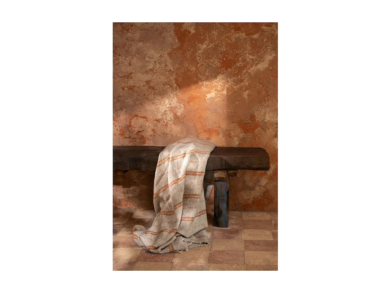 Banc Vintage en Bois "Perceval" 180cm Marron