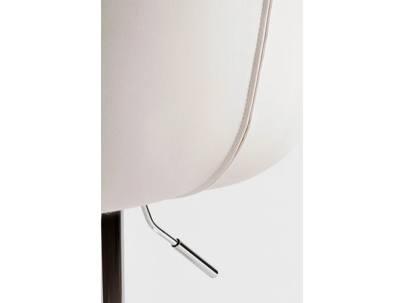 Lote de 6 Taburetes Pentagone - Blanco