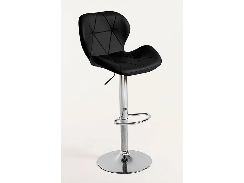 Lote de 6 Taburetes Pentagone - Negro