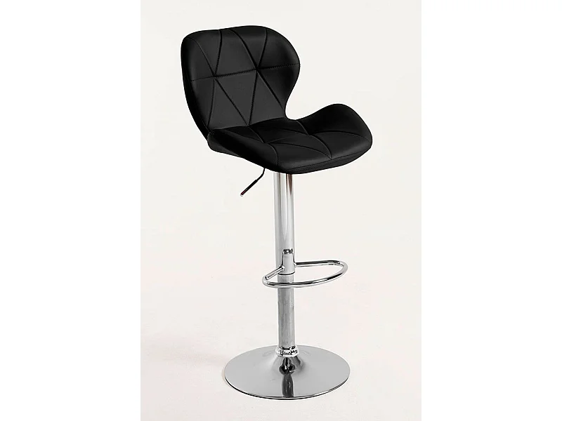 Lote de 6 Taburetes Pentagone - Negro