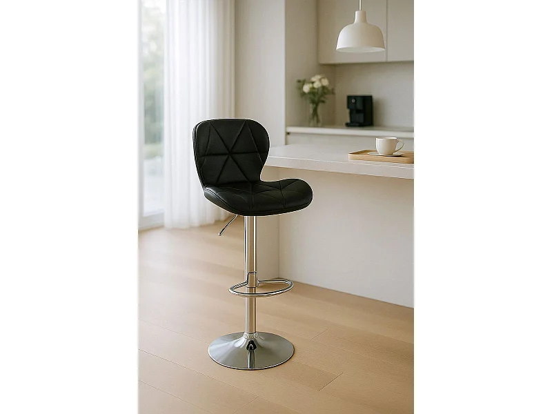 Taburetes Cocina - Taburete Pentagone - Negro