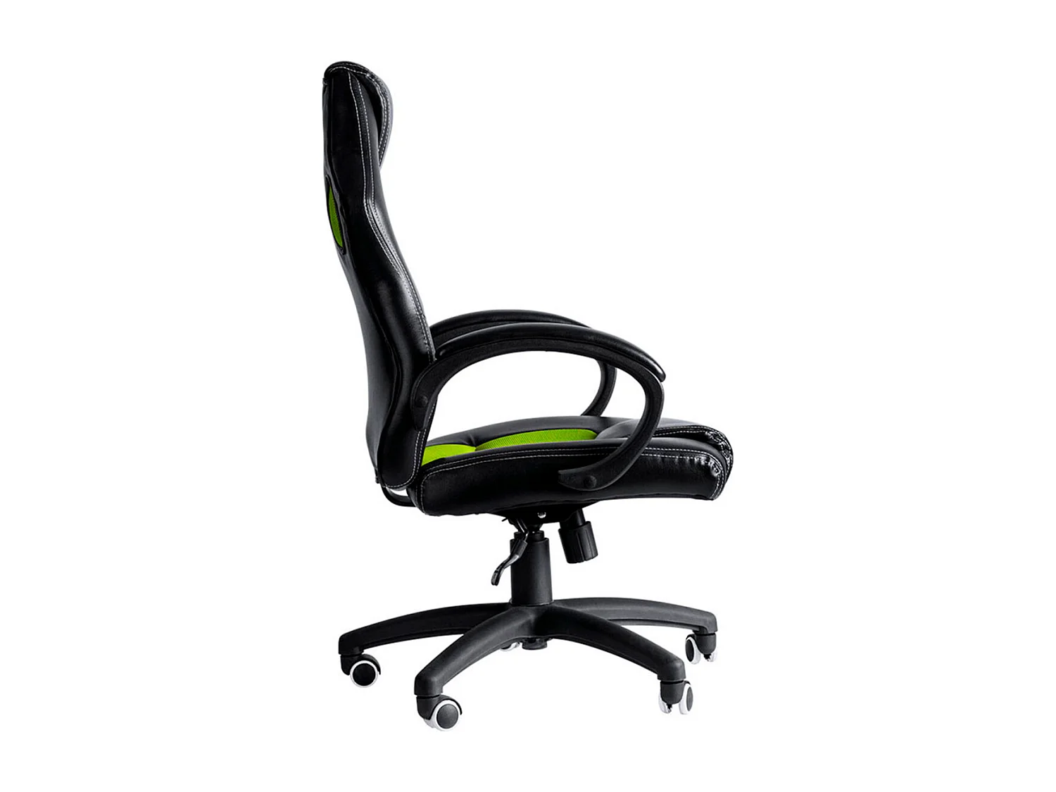 Silla Gaming Pro - Verde y Negro - Máxima Ergonomía - Ideal para sesiones de Gaming