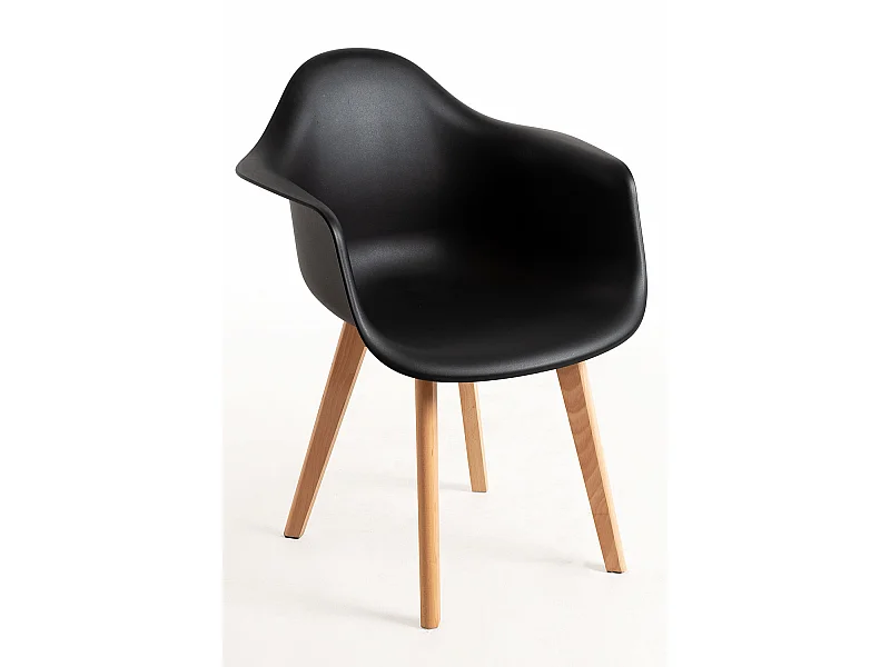 Packs Sillas Comedor - Pack 2 Sillas Belu - Negro