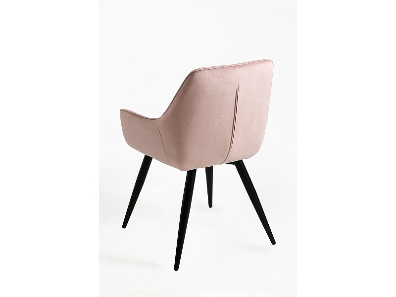 Sillas Comedor - Silla Kres Terciopelo - Rosa