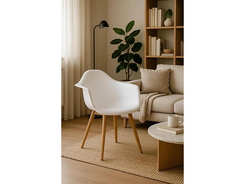 Sillas Comedor - Silla Belu - Blanco