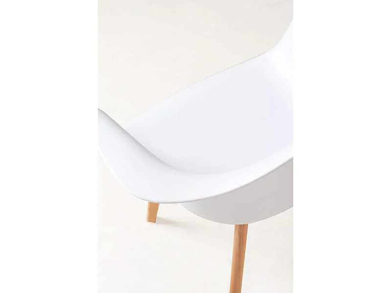 Sillas Comedor - Silla Belu - Blanco