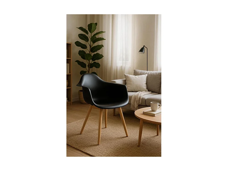 Sillas Comedor - Silla Belu - Negro