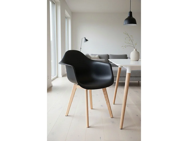 Sillas Comedor - Silla Belu - Negro