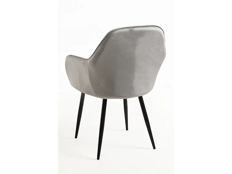 Packs Sillas Comedor - Pack 6 Sillas Chic Black - Gris claro