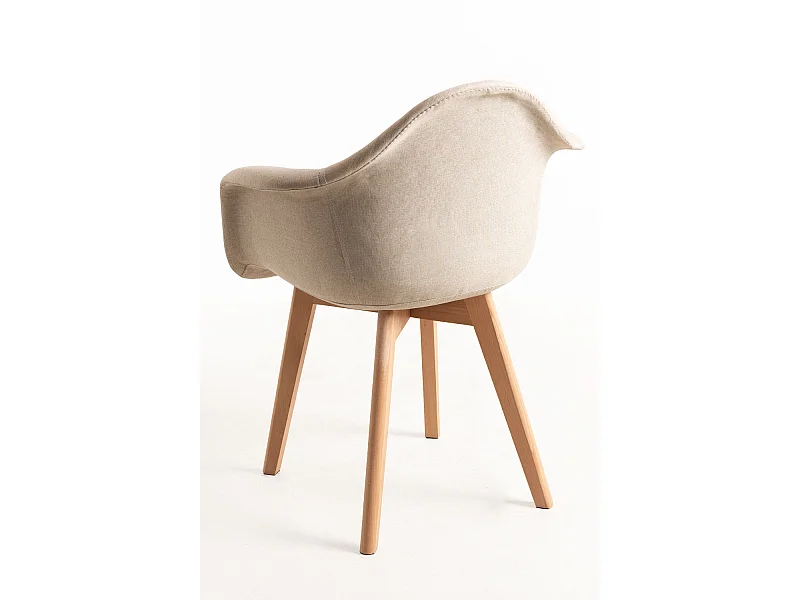 Packs Sillas Comedor - Pack 2 Sillas Belu Tela - Beige