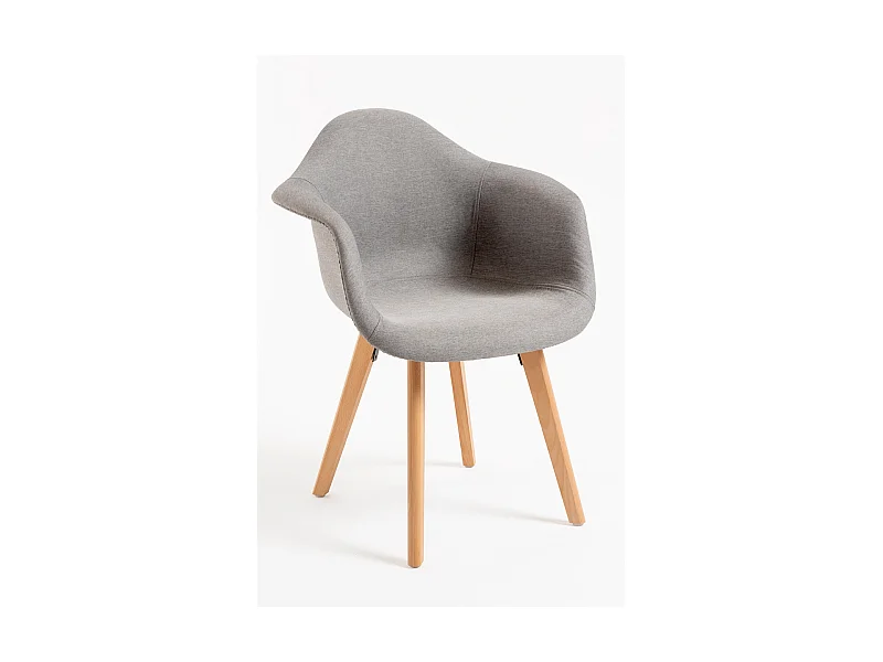 Packs Sillas Comedor - Pack 2 Sillas Belu Tela - Gris