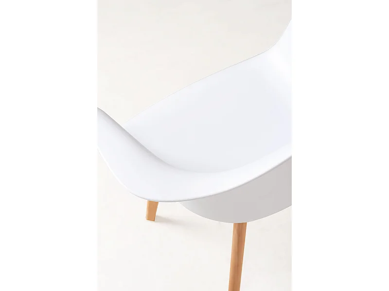 Packs Sillas Comedor - Pack 4 Sillas Belu - Blanco