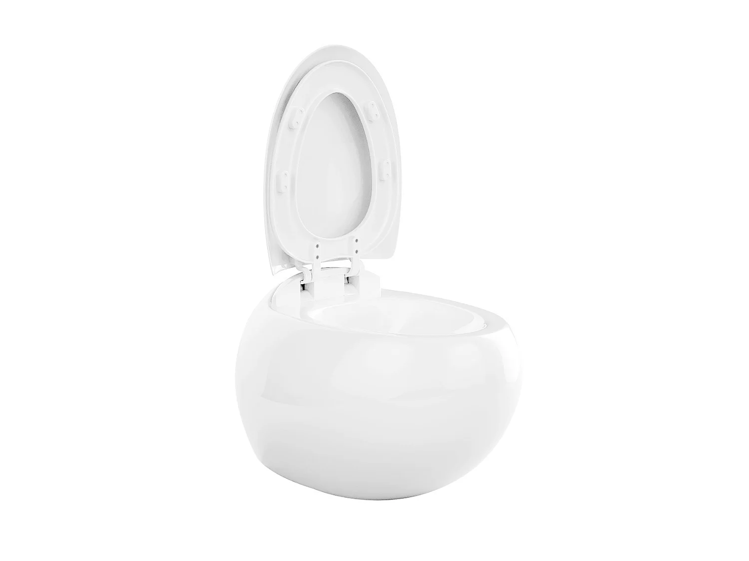 Zestaw WC podwieszany w białej ceramice z modułem podtynkowym i płytą spustową - HURO II