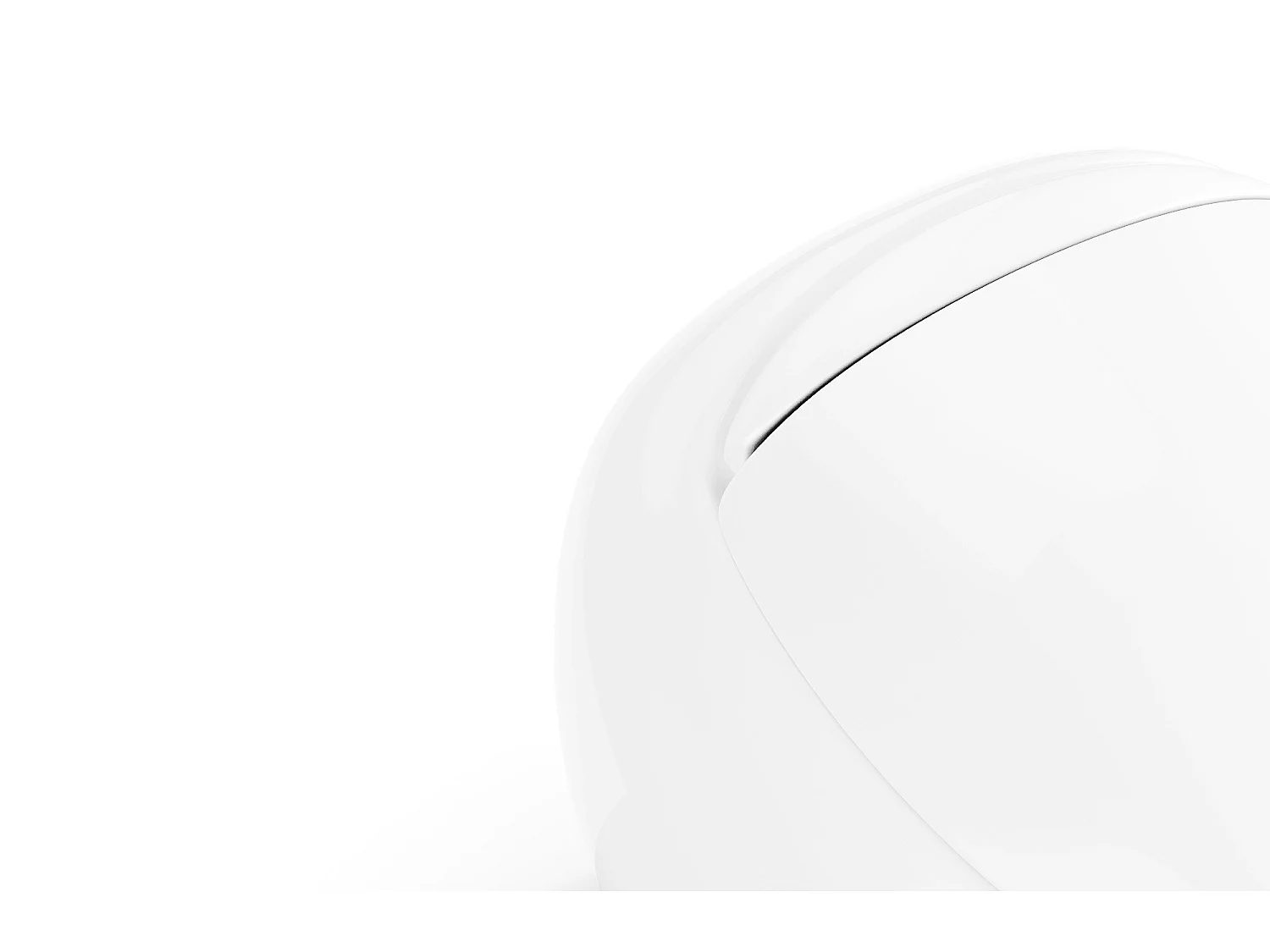 Pack WC suspendu en céramique blanc avec bâti-support décoratif - HURO II