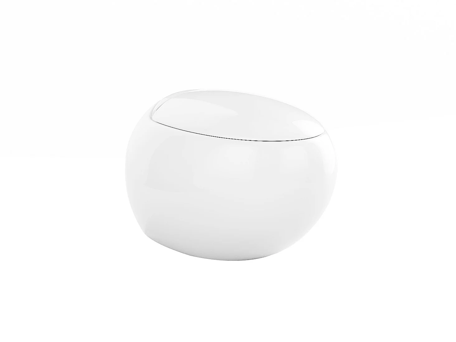 Pack de inodoro flotante de cerámica blanco con bastidor decorativo - HURO II