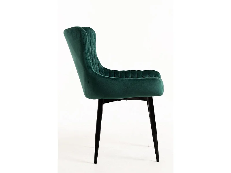 Sillas Comedor - Silla Sanda Terciopelo - Verde