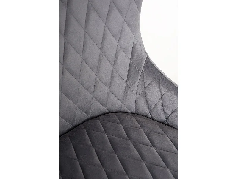 Packs Sillas Comedor - Pack 4 Sillas Sanda Terciopelo - Gris oscuro