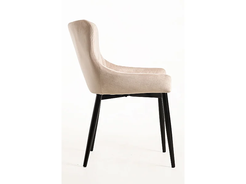 Packs Sillas Comedor - Pack 4 Sillas Sanda Terciopelo - Beige