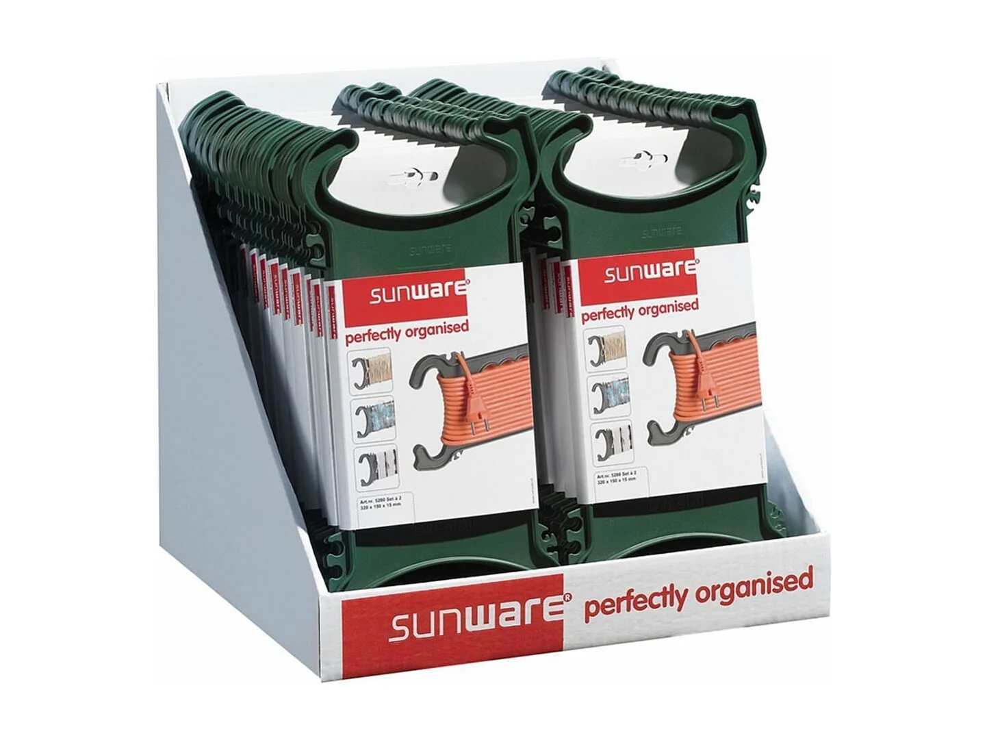 Enrouleur de câble et guirlande Various (Lot de 4)