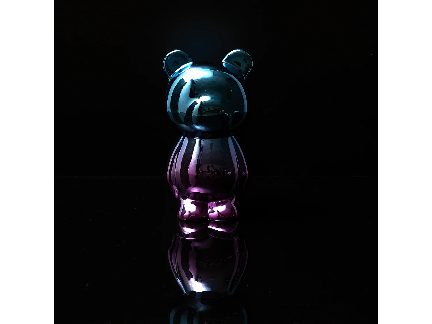 Crazy Electroplate H21.5cm Multicolore