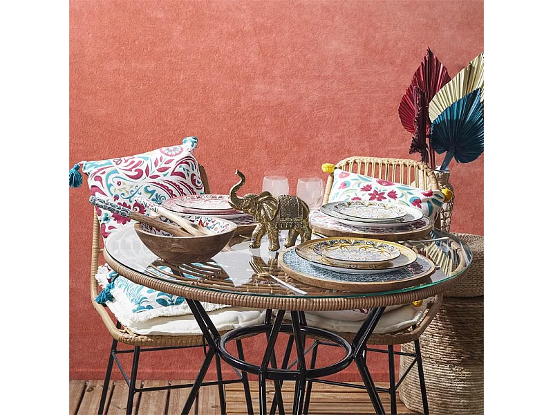 Statuette Déco "Éléphant" 21cm Doré