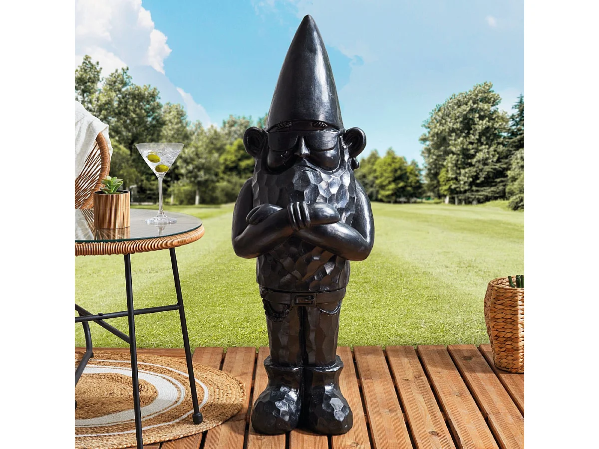 Sculpture Nano Bad Interieur Exterieur H100cm Noir