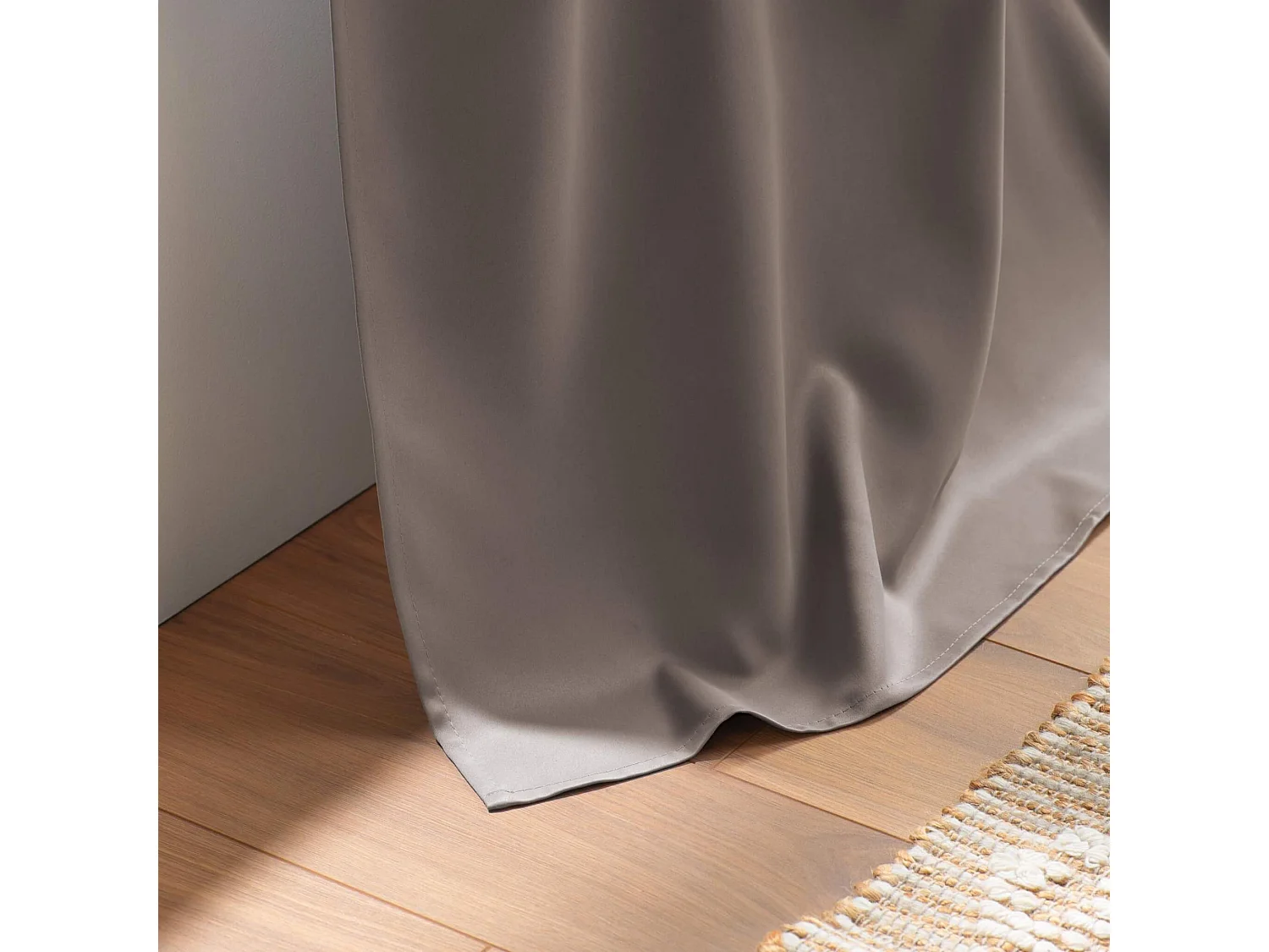 Rideau Occultant "Occult" 135x280cm Noisette