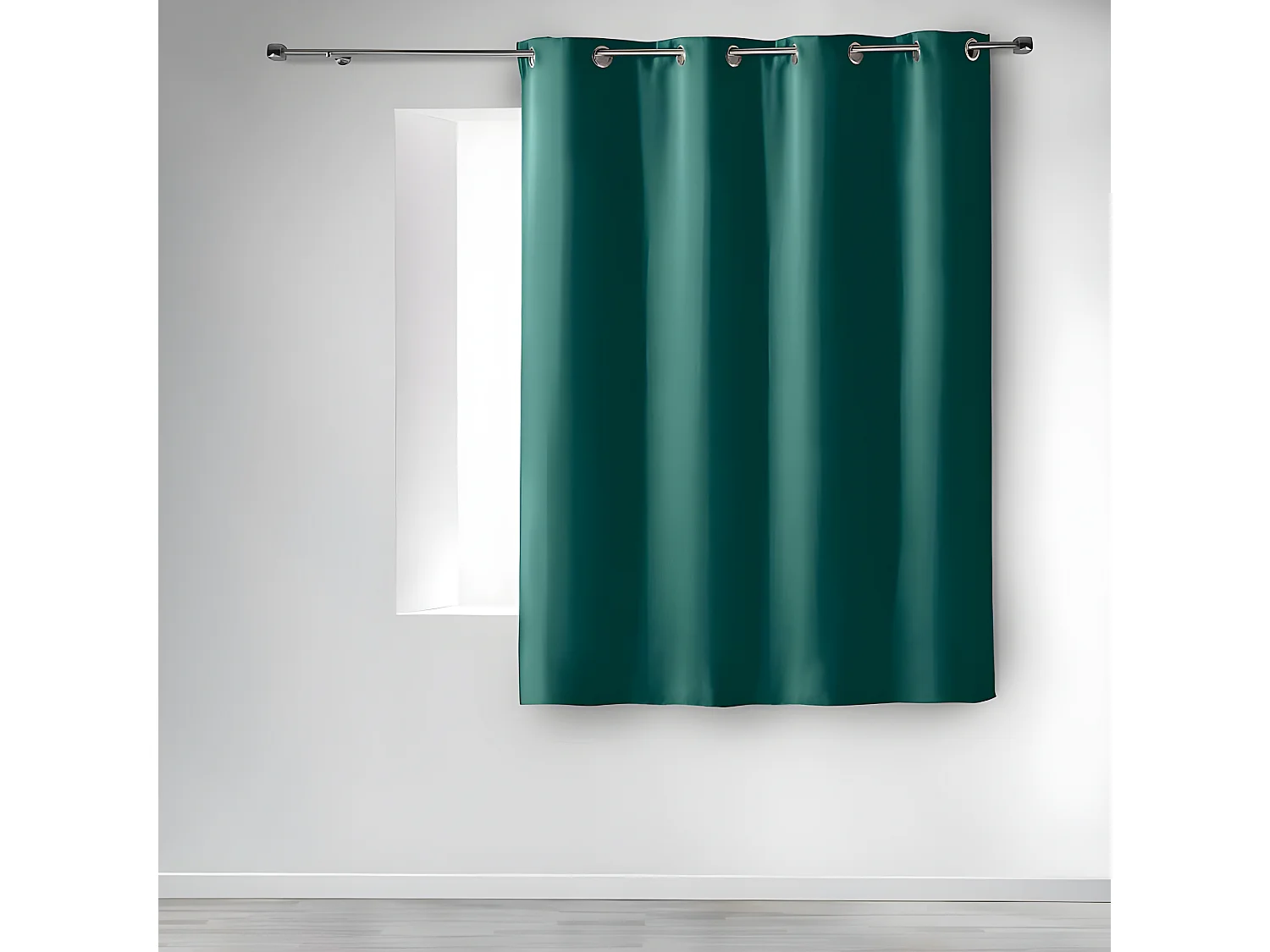 Rideau Occultant "Occult" 135x180cm Émeraude