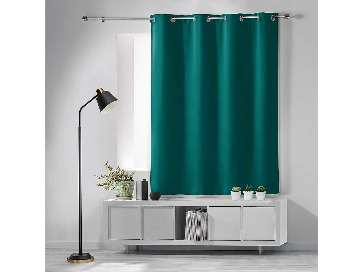 Rideau Occultant "Occult" 135x180cm Émeraude