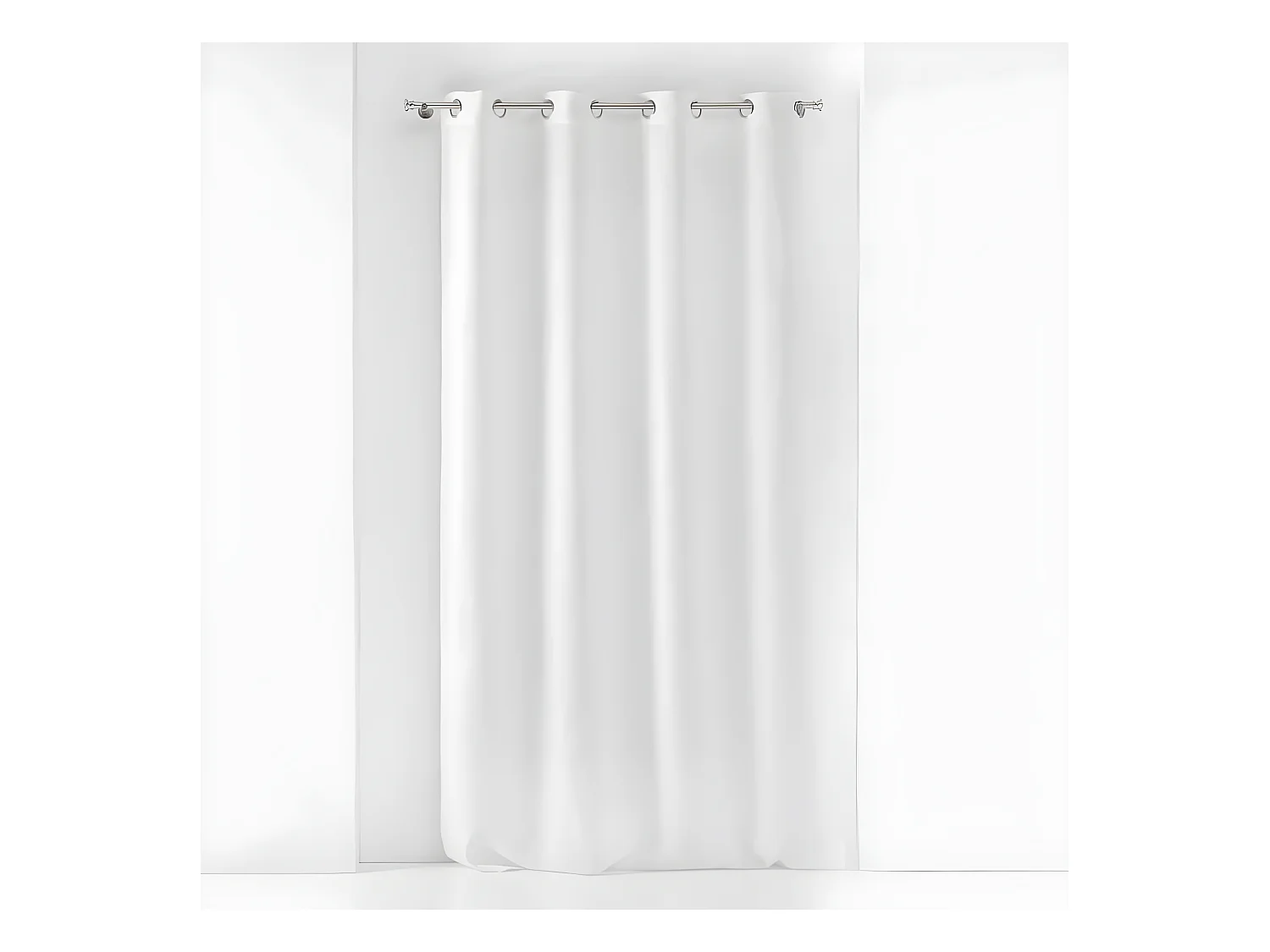 Rideau Voilage à Œillets "Soane" 140x180cm Blanc