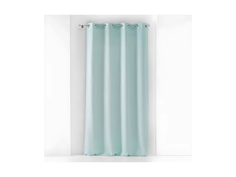 Rideau Voilage à Œillets "Soane" 140x240cm Menthe