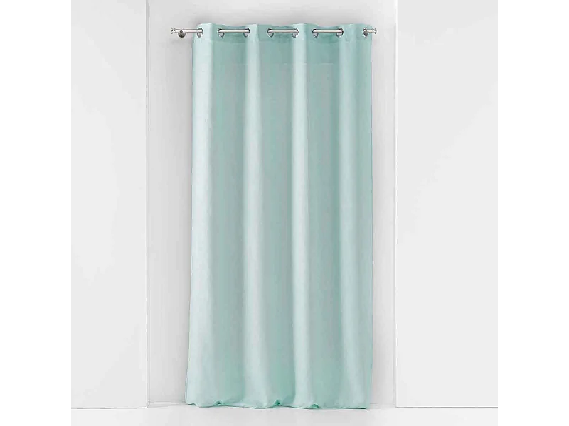 Rideau Voilage à Œillets "Soane" 140x240cm Menthe