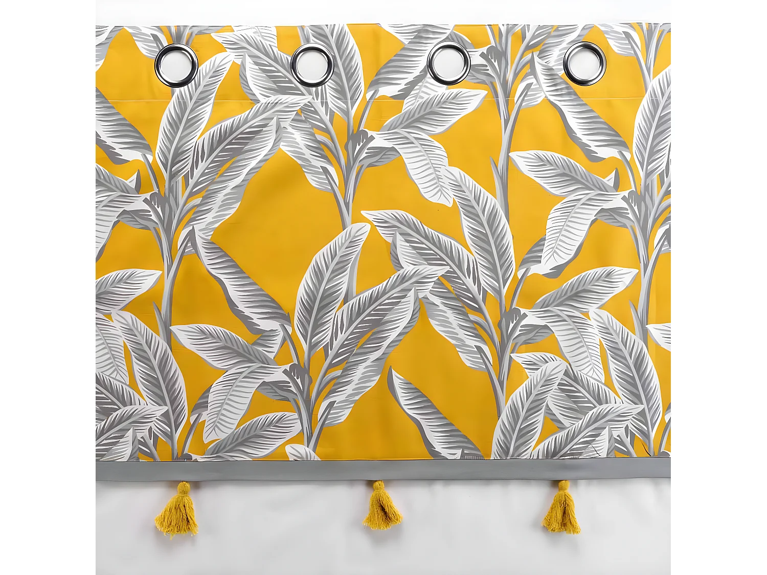 Rideau à Œillets "Isibelle" 140x240cm Jaune