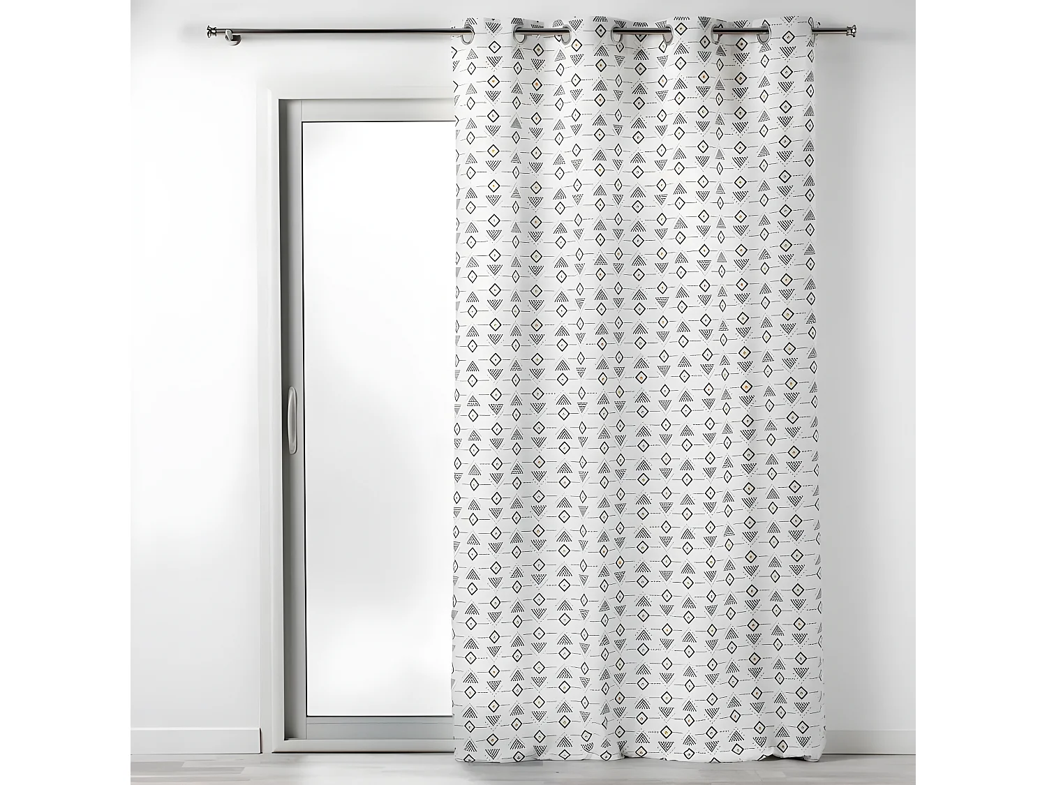 Rideau à Oeillets "Letiko" 140x240cm Blanc