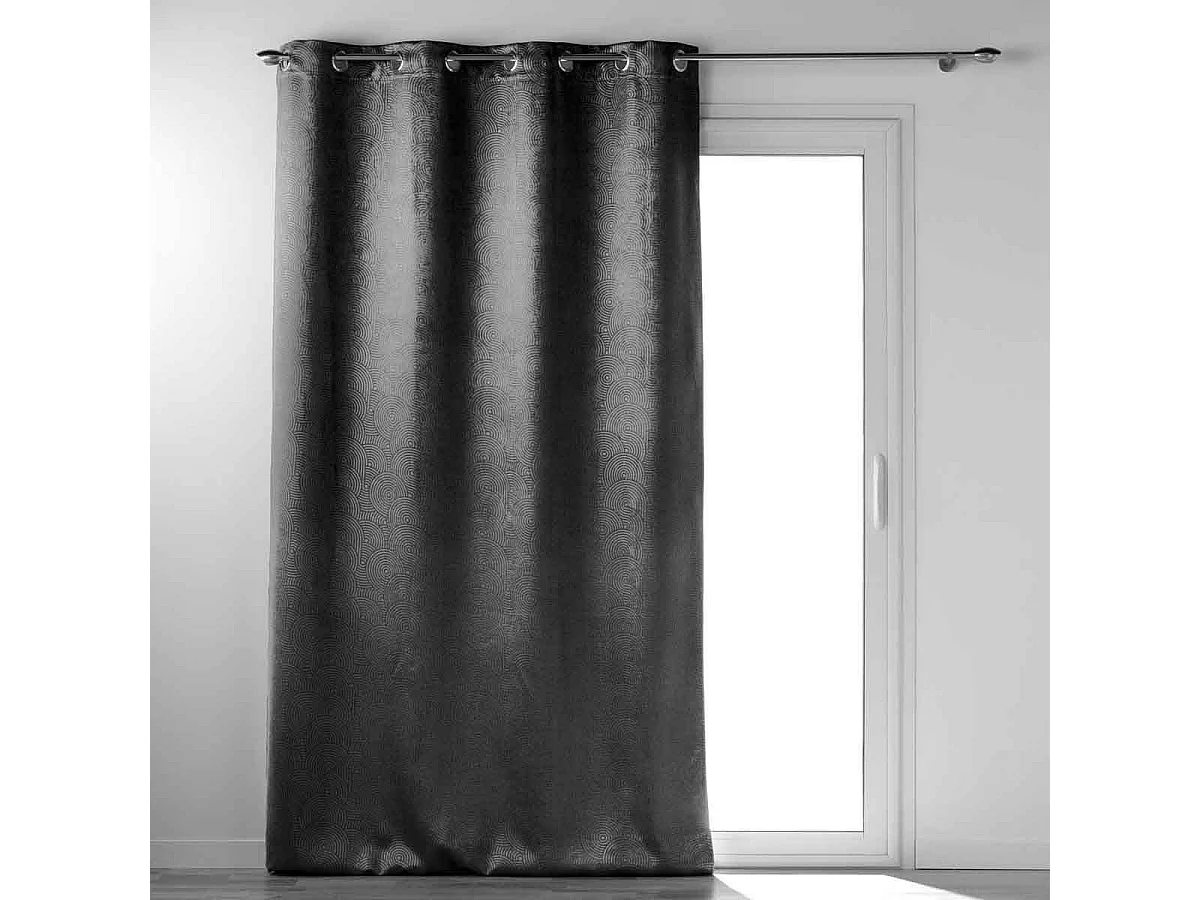 Rideau Occultant "Anthea" 135x240cm Anthracite